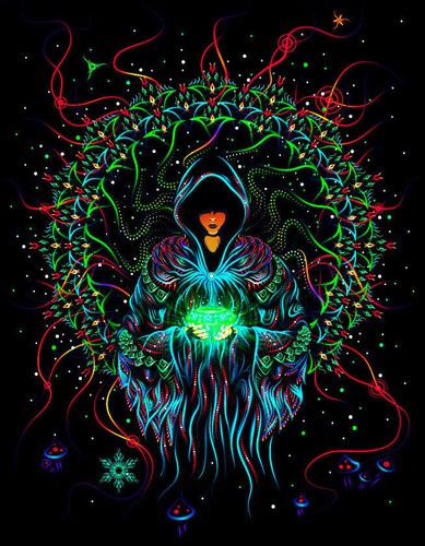 Backdrop psychedelisch - backdrop,