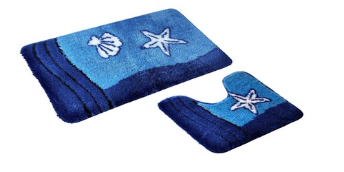Teiliges badematten set - badematten,