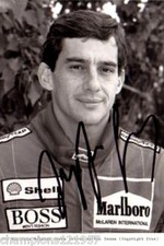 Ayrton senna autogramm - ayrton, ++autogramm++