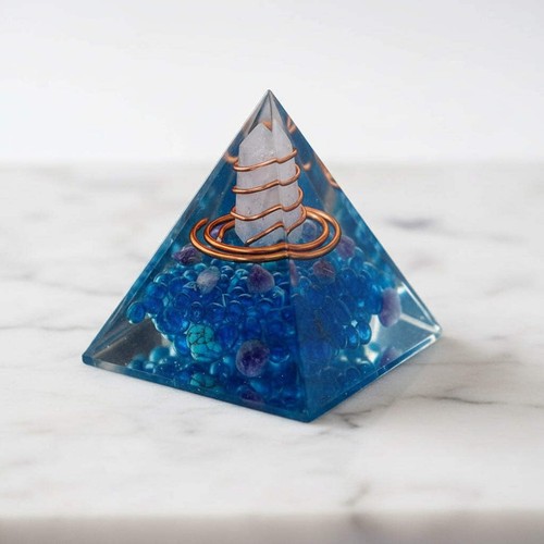 Orgonit pyramide 5cm - orgonit,