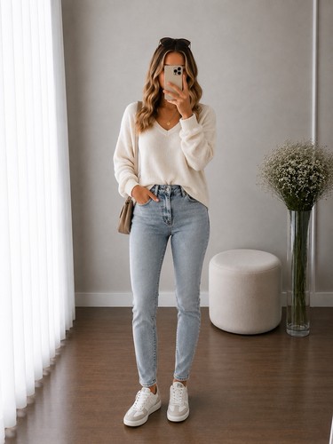 Damen skinny highwaisted - damen,