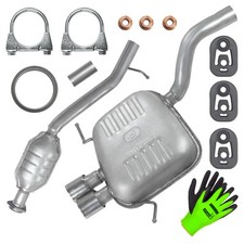 Endtopf Auspuff für Mercedes-Benz C-Klasse CL203 Coupe 1.8 (2002-05/2008)