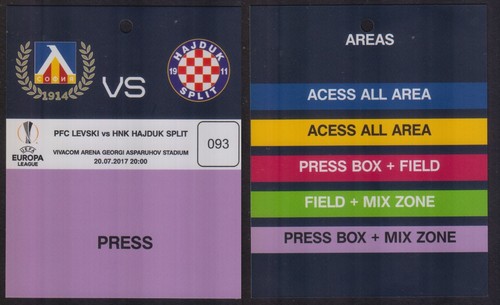 Alter fussball presseausweis - alter,