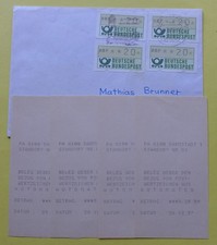 (3.77) Bund Automatenmarken 1