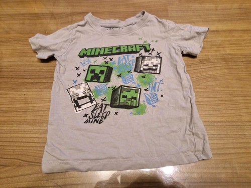 Minecraft shirt jungen 110 - minecraft,