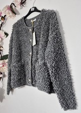 Eleganter Bouclé Cardigan