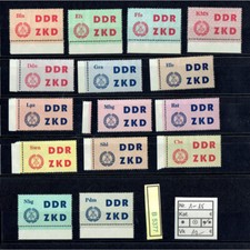1963 DDR; Serie