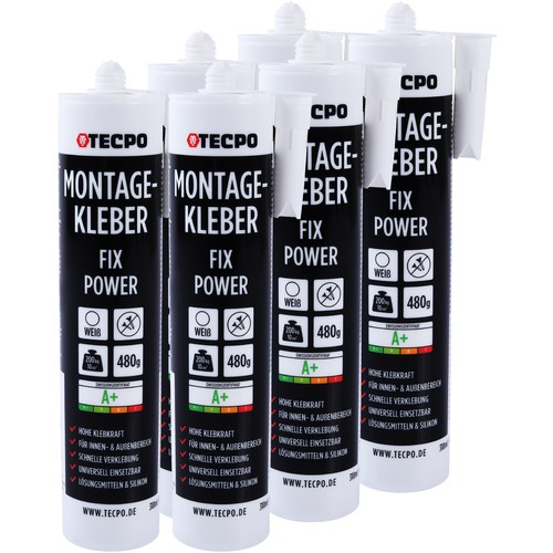Tecpo montagekleber fix power - montagekleber,