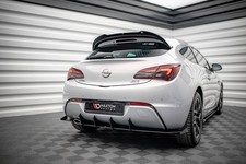 Heck Spoiler Aufsatz Abrisskante passend für Opel Astra GTC OPC-Line J schwarz H