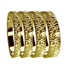 Hand Graviert 9ct Gelbgold