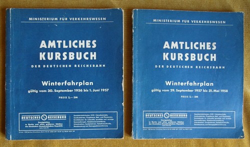Reichsbahn kursbuch dr - 2, reichsbahn-kursbuch