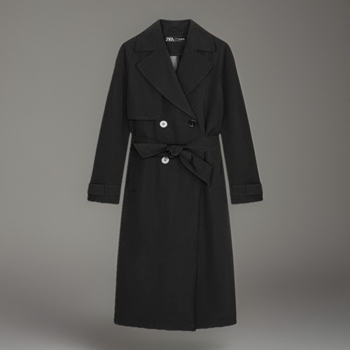 Zara wasserfest trench coat - trench,