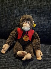 Original Steiff Jocko Schimpanse – ca. 27 cm – Vintage Sammlerstück Plüschtier