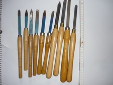 10 x Beitel für Drechsler Drechselbank Heynen u.a. Drechselbeitel Holz