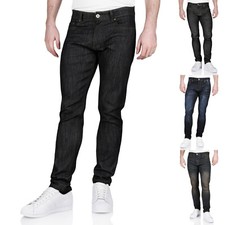 Neu Herren Skinny Jeans schmale Passform Denim Stretch Freizeit Designer Hose Hose