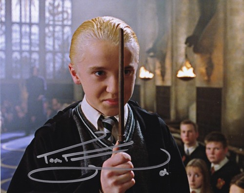 Tom felton signed - signed, autograph