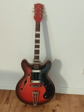 Defil Melodia 2 Vintage Gitarre 335 Clone, Jazz, Rockabilly, Blues