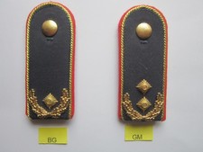 Bundeswehr  Brigadegeneral + Generalmajor je 1 Schulterklappe Rangabzeichen
