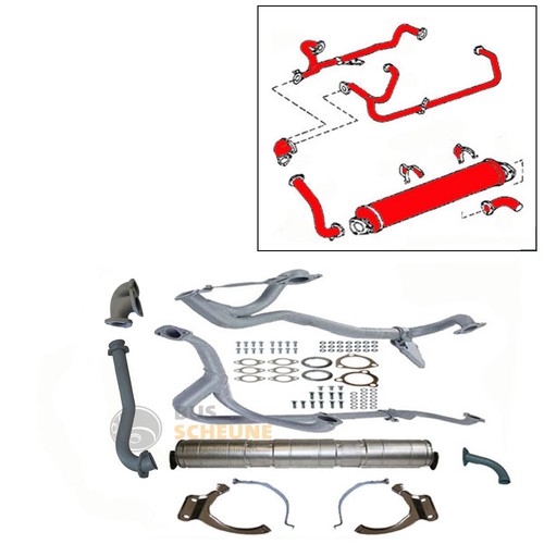 Bus auspuff set - vw,