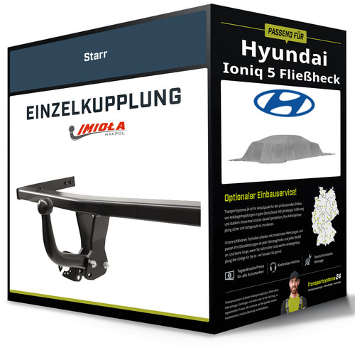 Starre anhängerkupplung für - anhängerkupplung,