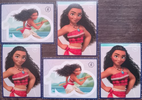 Sticker x14 vaiana mavi - 5x,