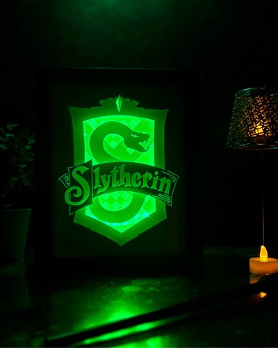 Handgemachte light box - light,