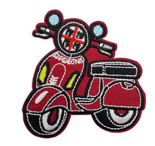 Vespa Roller   Patch bestickt