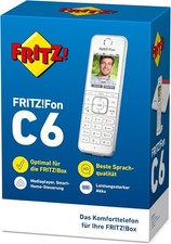 AVM FRITZ!Fon C6 | DECT-Komforttelefon | Weiß | SEHR GUT