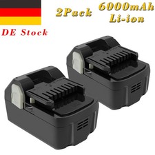 2x Akku Für Hitachi 6000mAh