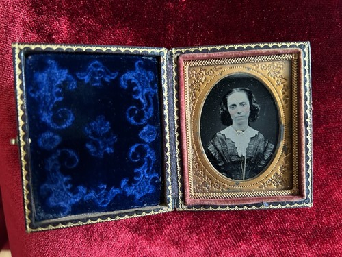 Antike daguerreotypie oder - daguerreotypie,