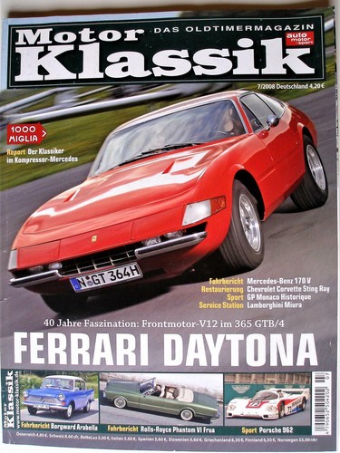 Motor klassik ferrari - klassik, 7-08+ferrari