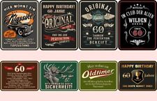 Sprüche-Schilder 60