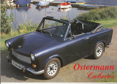 Auto prospekt trabant cabrio - prospekt,