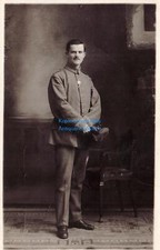 Foto-AK Soldat Atelier Ravensburg