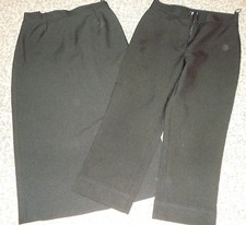 2 Teile in schwarz,Gr.36/38,Stiefelhose u. langer, enger Rock, neuwertig