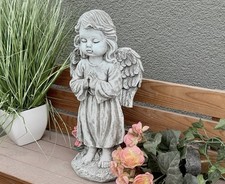 Frostfeste Steinfigur Engel