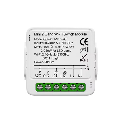 Gang wlan schalter - 2-gang,