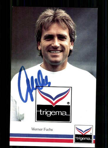 Werner fuchs autogrammkarte - werner,