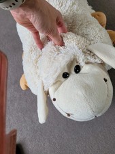 Schaf Kissen Kuscheltier Kuschelkissen Stofftier Plüschtier Plüschkissen