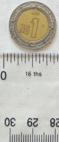 Mexiko 1993 eine neue - , peso