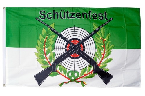 Fahne schützenfest mit - fahne,