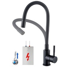 Niederdruck Flexibel Küchenarmatur 360° Wasserhahn Einhand Spültischarmatur