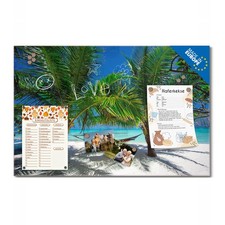 banjado Glas Magnettafel mit 4