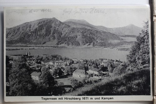 Tegernsee mit hirschberg - tegernsee,