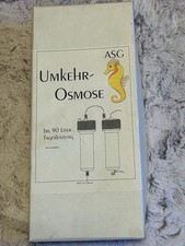 Umkehr Osmose Anlage, ASG