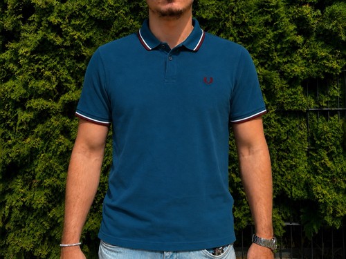 Fred perry herren polo - fred, blau