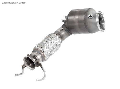 Hjs ø140mm ø70mm frontpipe - Ø140mm/Ø70mm,