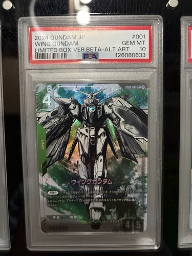Psa10 wing gundam limited - psa10,