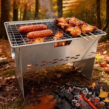 BBQ-Grill, kompakt, zu