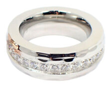 Edelstahlringe Damen 9mm rose